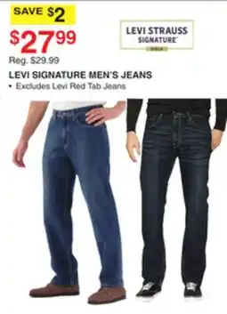 Dunham's Sports LEVI SIGNATURE MEN'S JEANS offer
