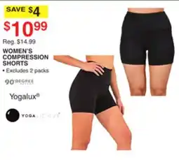 Dunham's Sports YOGALUX WOMEN'S COMPRESSION SHORTS offer