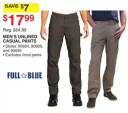 Dunham's Sports MEN'S UNLINED CASUAL PANTS offer