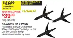 Dunham's Sports KILLZONE RX 3-PACK offer