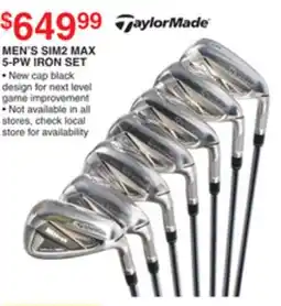 Dunham's Sports MEN'S SIM2 MAX 5-PW IRON SET offer