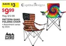 Dunham's Sports PATTERN QUAD FOLDING CHAIR offer