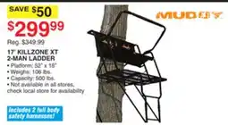 Dunham's Sports MUDDY 17' KILLZONE XT 2-MAN LADDER offer