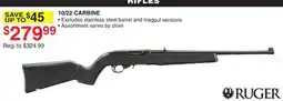 Dunham's Sports RUGER RIFLES offer
