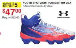 Dunham's Sports YOUTH SPOTLIGHT HAMMER RM USA offer