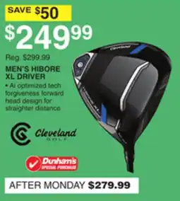 Dunham's Sports MEN'S HIBORE XL DRIVER offer