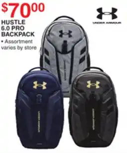 Dunham's Sports UNDER ARMOUR HUSTLE 6.0 PRO BACKPACK offer