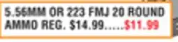 Dunham's Sports 5.56MM OR 223 FMJ 20 ROUND AMMO offer