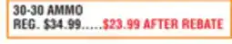 Dunham's Sports REMINGTON 30-30 AMMO offer