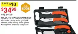 Dunham's Sports WILDLIFE 6-PIECE KNIFE SET offer