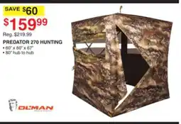 Dunham's Sports PREDATOR 270 HUNTING offer