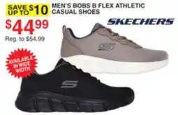 Dunham's Sports SKECHERS MEN'S BOBS B FLEX ATHLETIC CASUAL SHOES offer