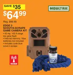 Dunham's Sports EDGE 3 SCOUT-N-SCRAPE GAME CAMERA KIT offer