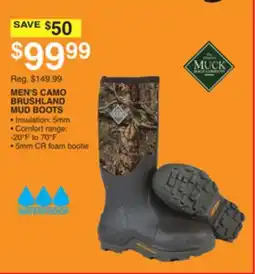 Dunham's Sports MEN'S MUCK CAMO BRUSHLAND MUD BOOTS offer