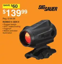 Dunham's Sports SIG SAUER ROMEO 5 GEN II offer