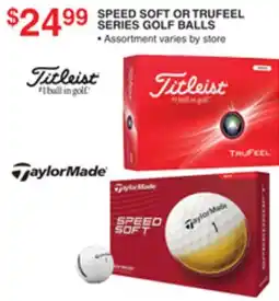 Dunham's Sports SPEED SOFT OR TRUFEEL SERIES GOLF BALLS offer