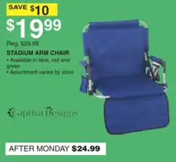 Dunham's Sports STADIUM ARM CHAIR offer