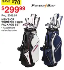Dunham's Sports MEN'S OR WOMEN'S EX850 PACKAGE SET offer