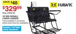 Dunham's Sports 18' BIG DENALI 2-MAN LADDER offer
