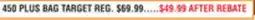 Dunham's Sports 450 PLUS BAG TARGET offer