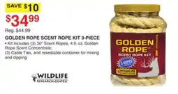 Dunham's Sports WILDLIFE RESEARCH CENTER GOLDEN ROPE SCENT ROPE KIT 3-PIECE offer