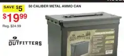 Dunham's Sports 50 CALIBER METAL AMMO CAN offer