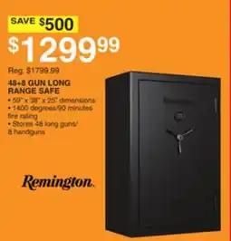 Dunham's Sports 48+8 GUN LONG RANGE SAFE offer