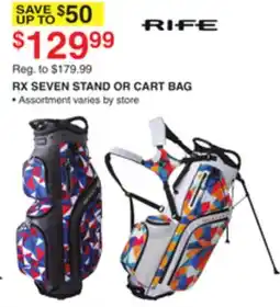 Dunham's Sports RIFE RX SEVEN STAND OR CART BAG offer