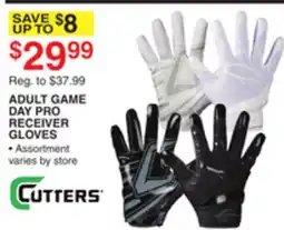 Dunham's Sports ADULT GAME DAY PRO RECEIVER GLOVES offer