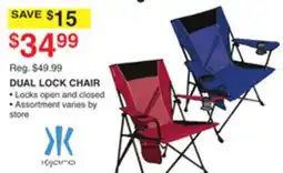 Dunham's Sports DUAL LOCK CHAIR offer