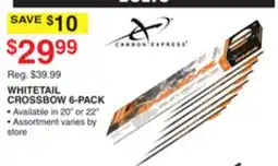 Dunham's Sports WHITETAIL CROSSBOW 6-PACK offer