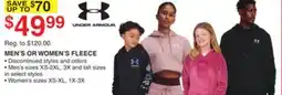Dunham's Sports MEN'S OR WOMEN'S FLEECE offer