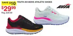 Dunham's Sports AVIA YOUTH AVI-MOVE ATHLETIC SHOES offer