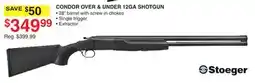 Dunham's Sports CONDOR OVER & UNDER 12GA SHOTGUN offer