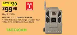 Dunham's Sports TACTACAM REVEAL X 3.0 GAME CAMERA offer
