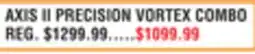 Dunham's Sports AXIS II PRECISION VORTEX COMBO offer