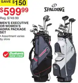 Dunham's Sports MEN'S EXECUTIVE OR WOMEN'S MADIRA PACKAGE SET offer