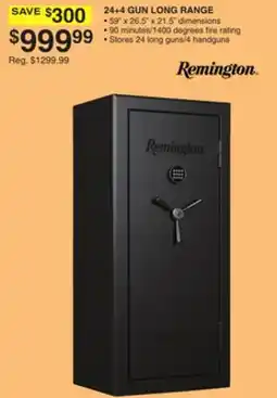 Dunham's Sports REMINGTON 24+4 GUN LONG RANGE offer