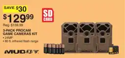 Dunham's Sports 3-PACK PROCAM GAME CAMERAS KIT offer