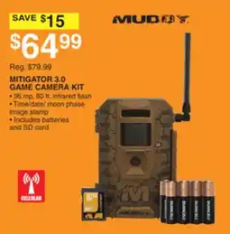 Dunham's Sports MUDDY MITIGATOR 3.0 GAME CAMERA KIT offer