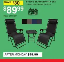 Dunham's Sports WFS 3-PIECE ZERO GRAVITY SET offer