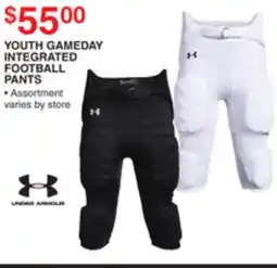 Dunham's Sports YOUTH GAMEDAY INTEGRATED FOOTBALL PANTS offer