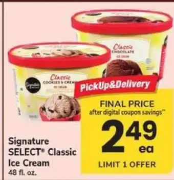 Signature SELECT Classic Ice Cream