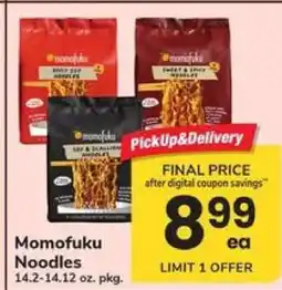 Safeway Momofuku Noodles offer