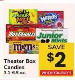 Safeway Theater Box Candies offer
