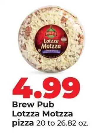 Brew Pub Lotzza Motzza Pizza