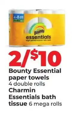 Hy-Vee Bounty Essential paper towels offer
