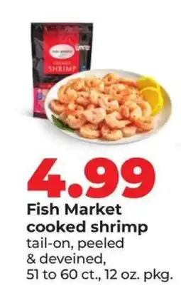 Hy-Vee Fish Market cooked shrimp offer
