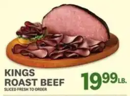Kings Food Markets Kings roast beef offer