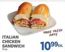 Kings Food Markets Italian chicken sandwich offer